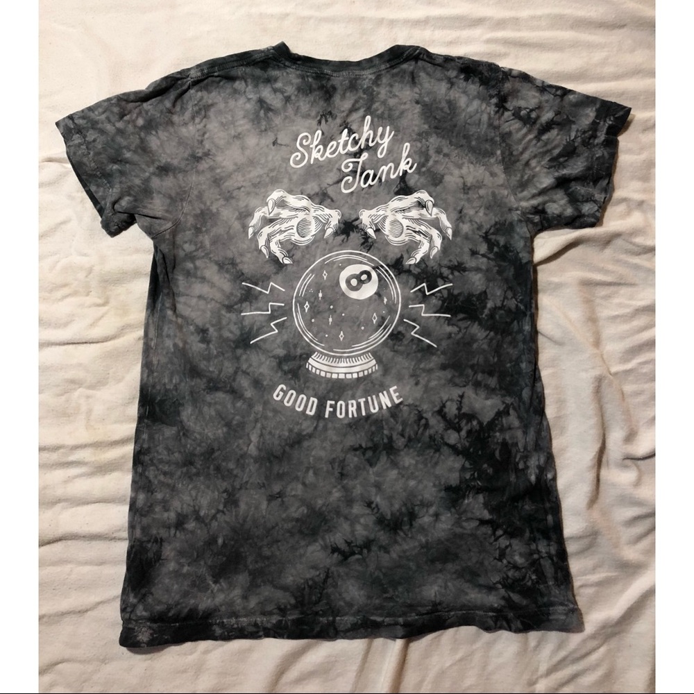 Sketchy tank T-shirt